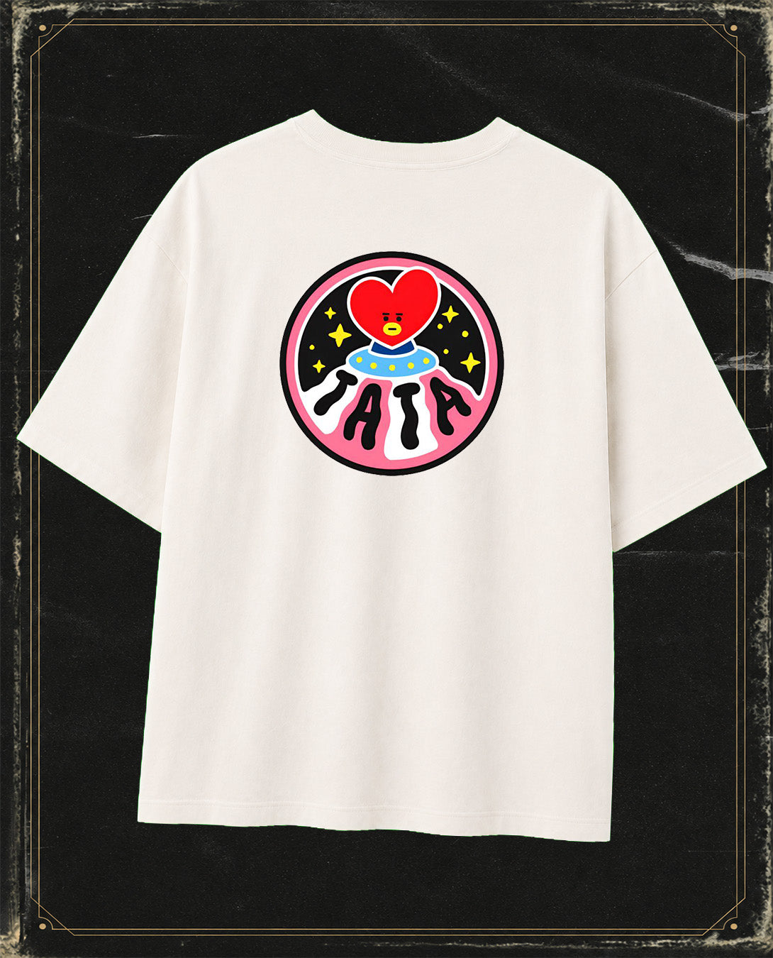 Polera BTS -I love - Oversize