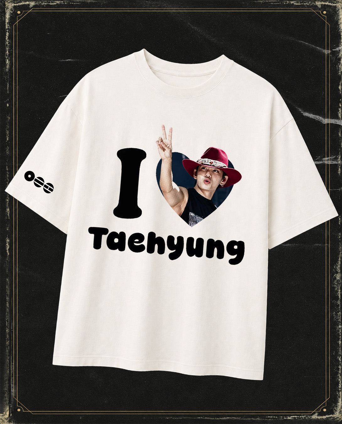 Polera BTS -I love - Oversize